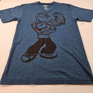 Popeye Men's T-Shirt. Size S. New Without Tags.